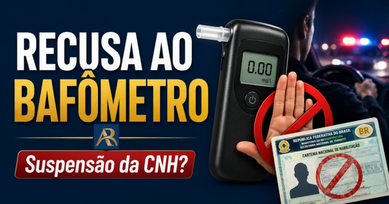 Recusa ao teste do bafômetro e suspensão da CNH